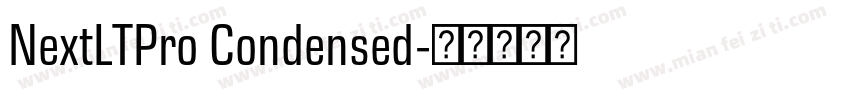 NextLTPro Condensed字体转换